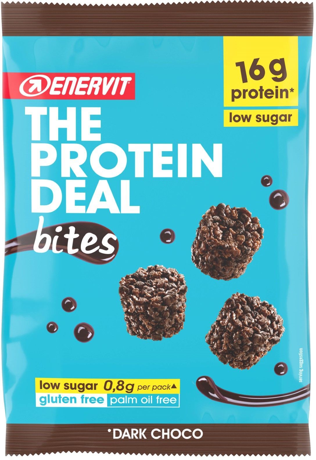 Enervit The Protein Deal Bites Proteici Gusto Dark Choco 53g