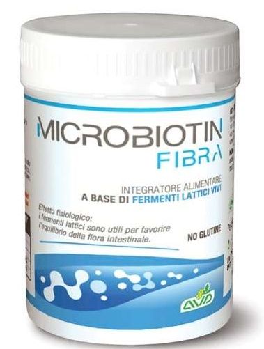 A.v.d. Reform Srl Microbiotin Fibra Integratore Digestione 100g