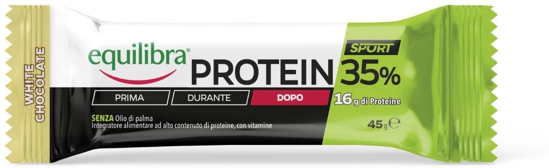 Equilibra Protein 35% White Chocolate 45g