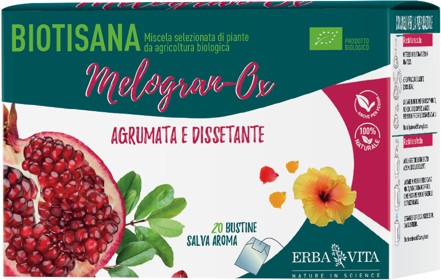 Erba Vita Biotisana Melogran-ox 20 Bustine