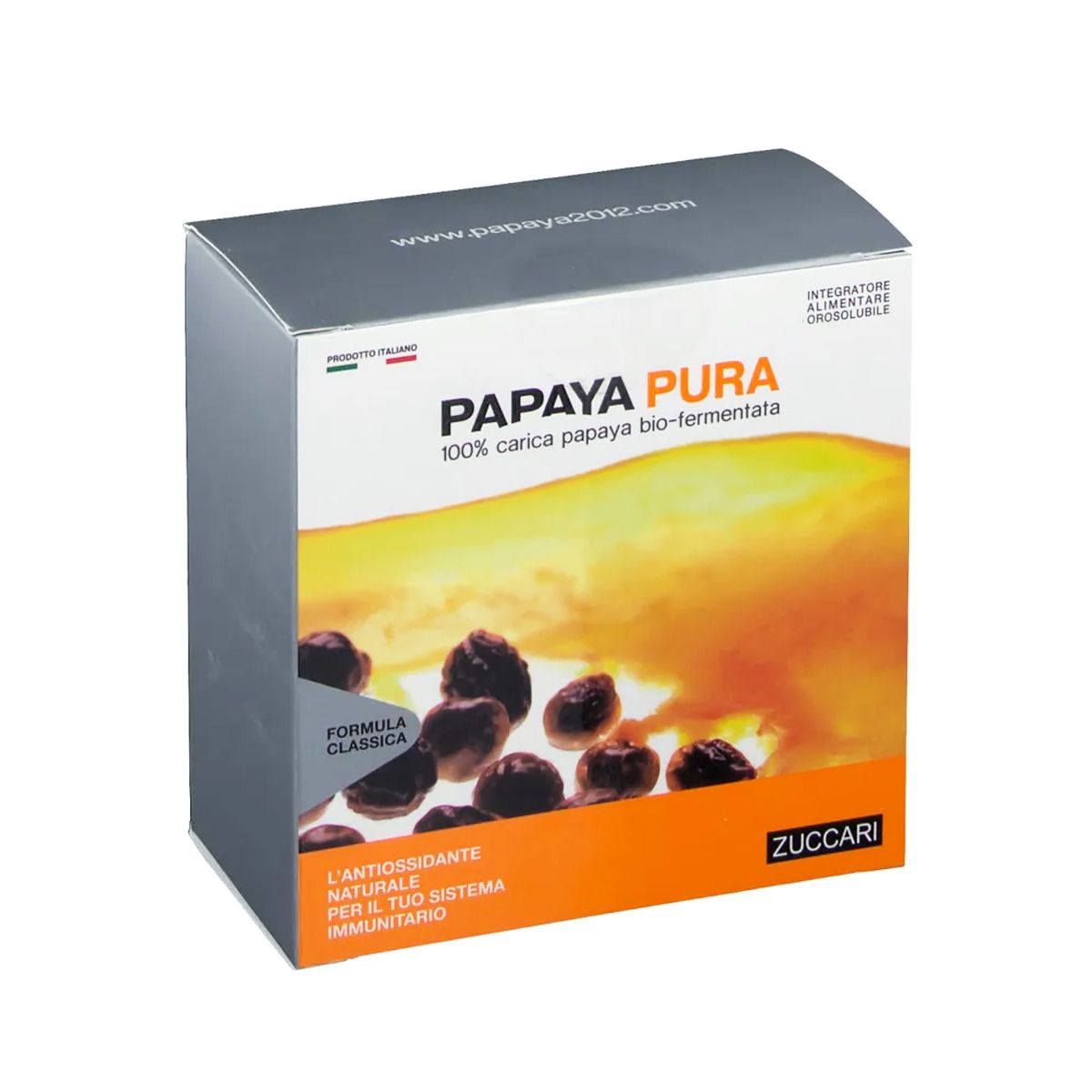 Zuccari Papaya Pura Integratore Difese Immunitarie 60 Stick