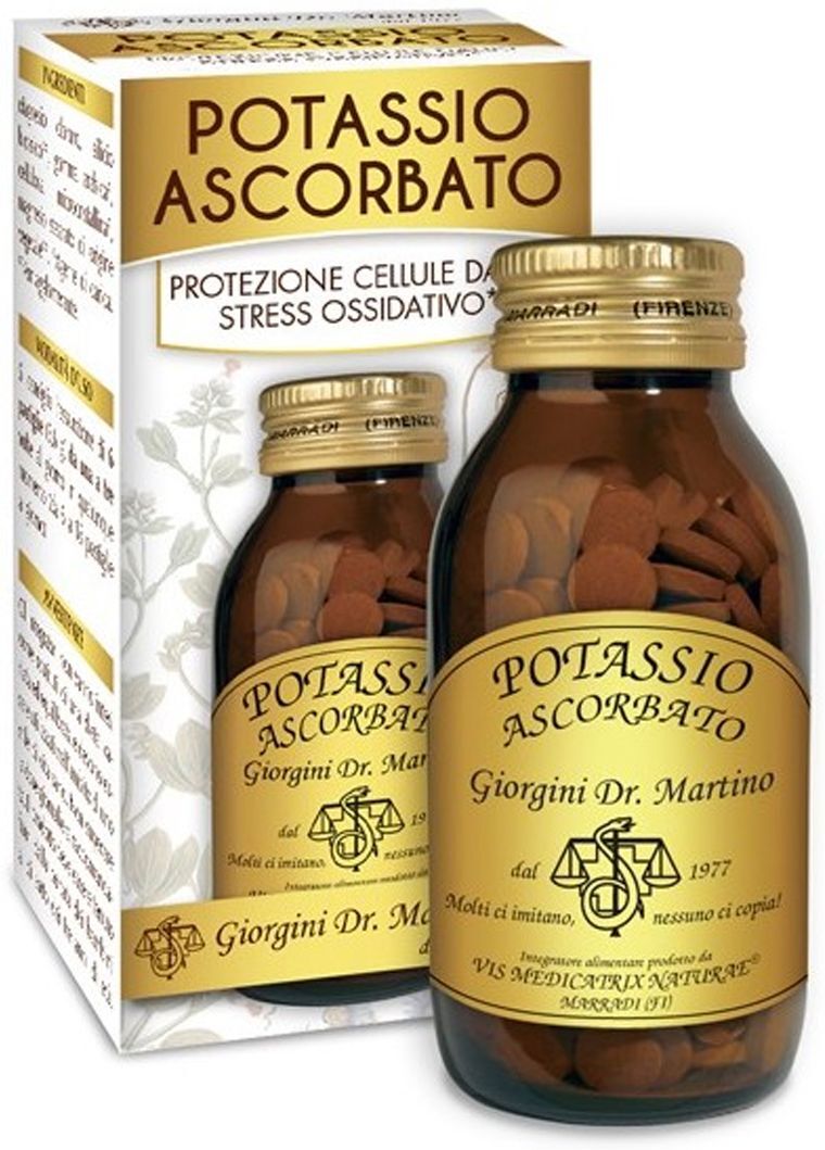 Giorgini Potassio Ascorbato Integratore Spossatezza 180 Pastiglie