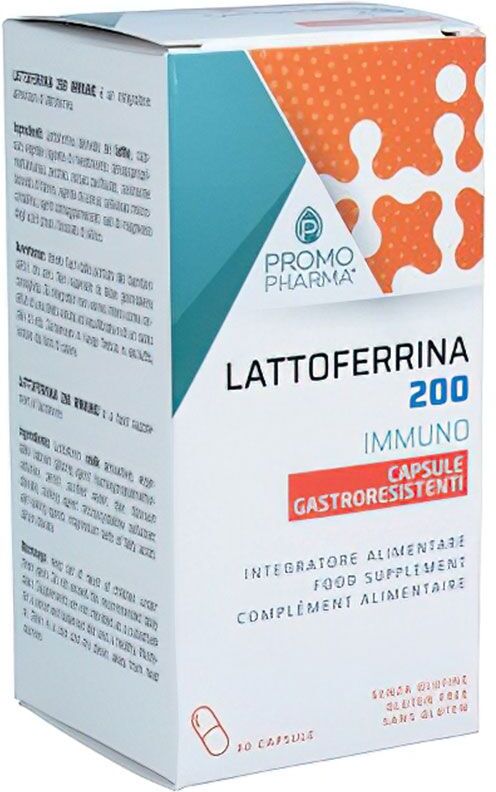 Promopharma Lattoferrina 200 Integratore Alimentare 30 Capsule