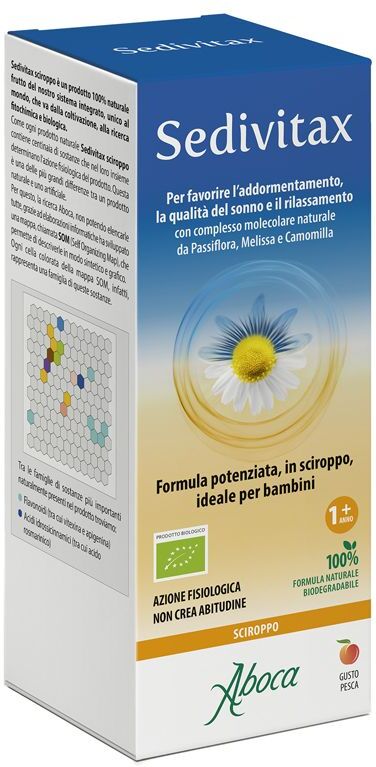 Aboca Sedivitax Sciroppo Integratore Sonno Bambini 220g