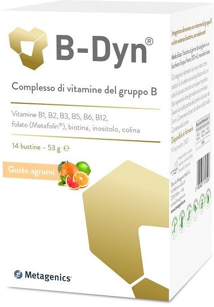 Metagenics B-dyn Integratore Vitamina Gruppo B 14 Bustine