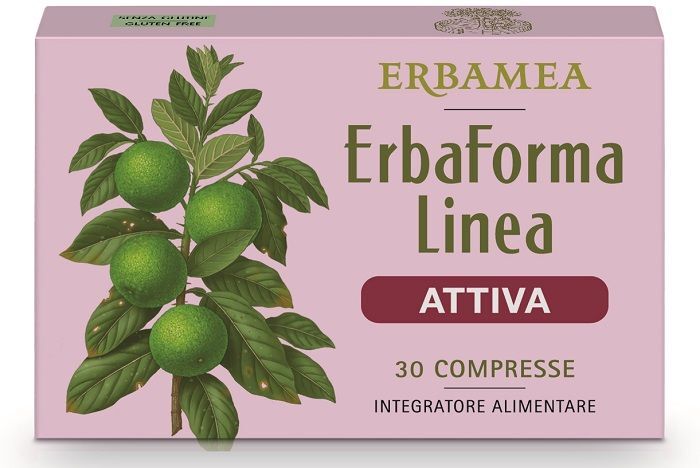 Erbamea Erbaforma Linea Attiva Integratore Dimagrante 30 Compresse