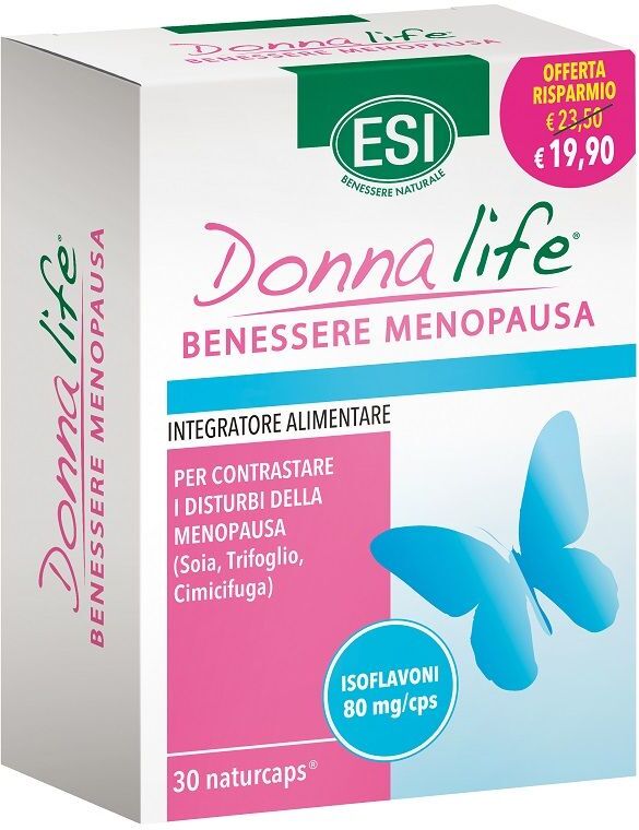 Esi Donna Life Benessere Menopausa Integratore 30 Naturcaps