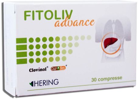 Hering Fitoliv Advance Integratore Fegato 30 Compresse