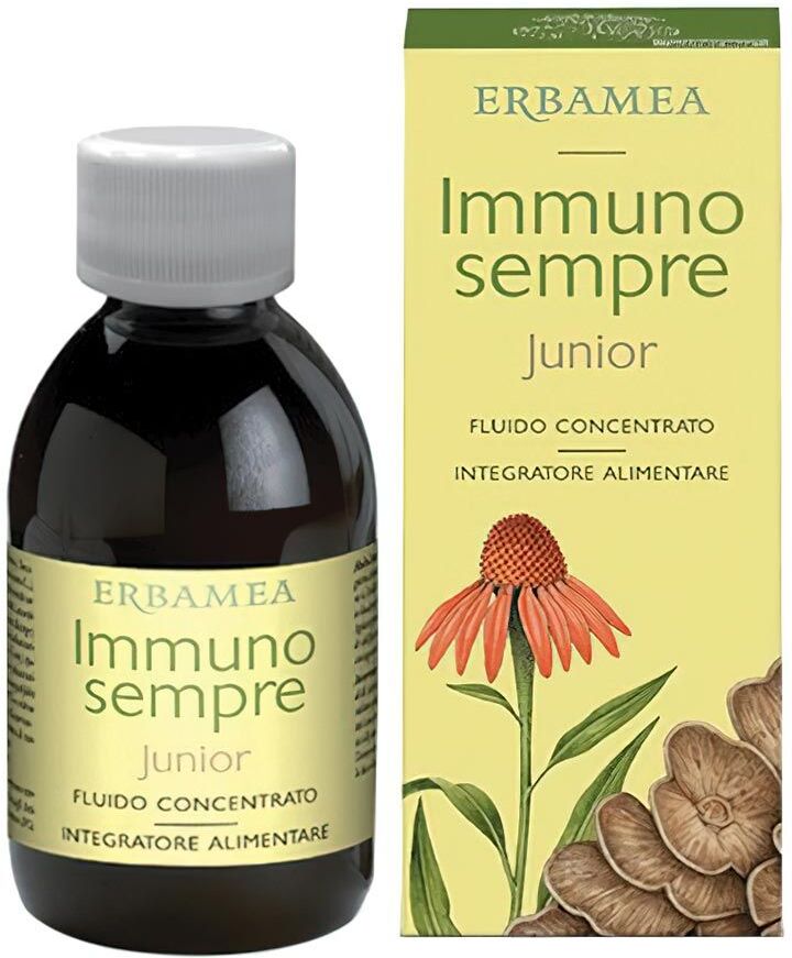 Erbamea Immunosempre Junior Integratore Difese Immunitarie 200ml