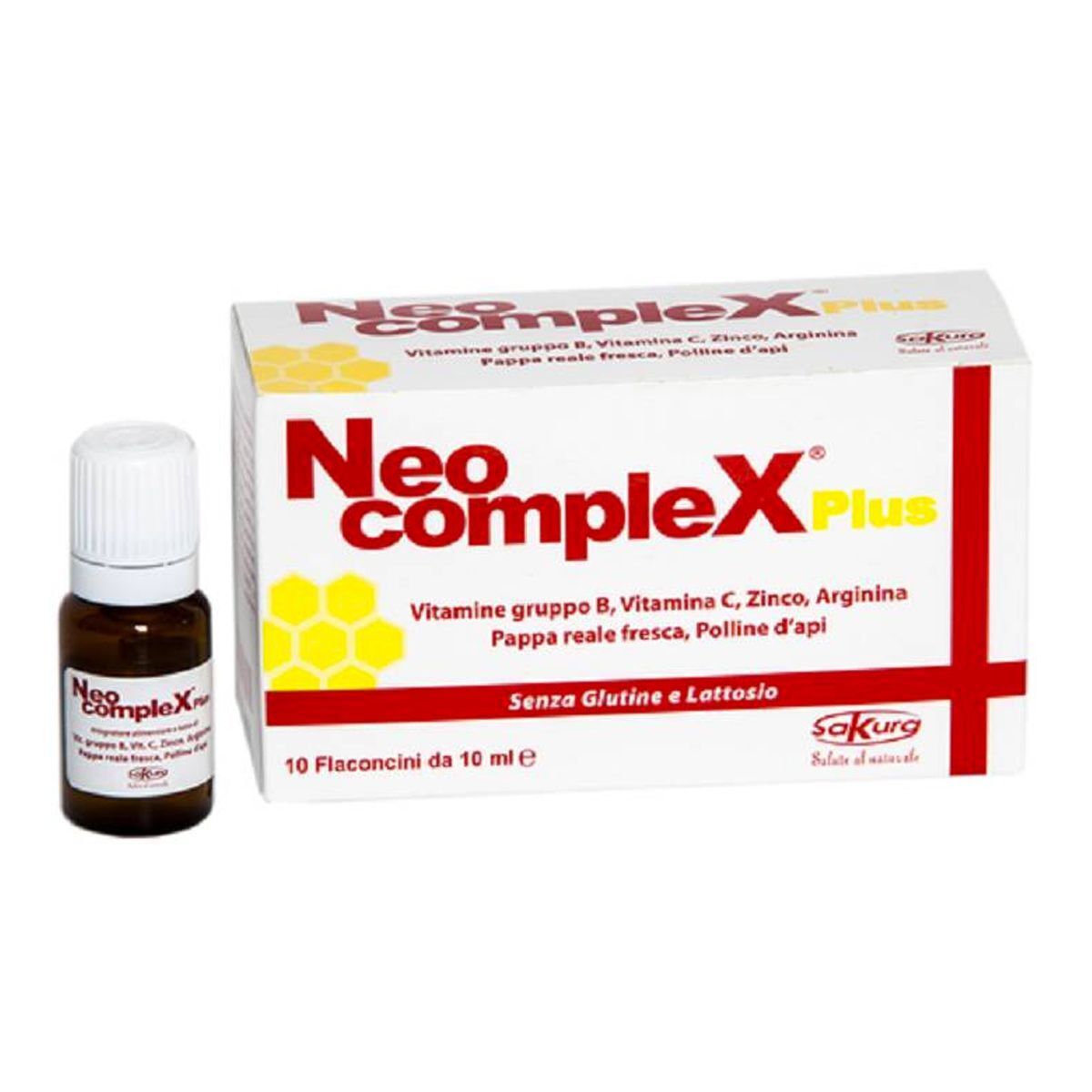 Sakura Neocomplex Plus Integratore Stanchezza 10 Flaconi