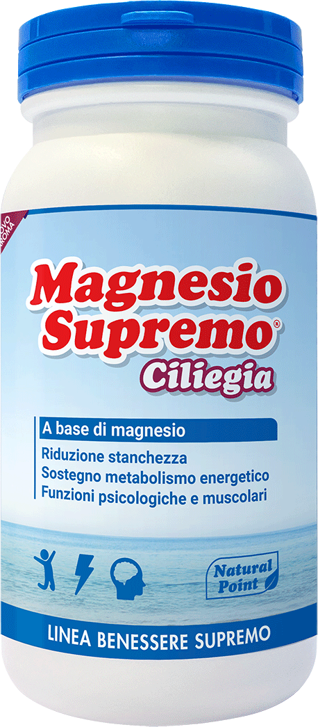 Natural Point Magnesio Supremo Polvere Gusto Ciliegia 150g