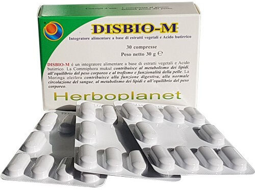 Herboplanet Disbio M Integratore Alimentare 30 Compresse