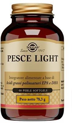 Solgar Pesce Light Integratore Salute Cardiovascolare 60 Perle