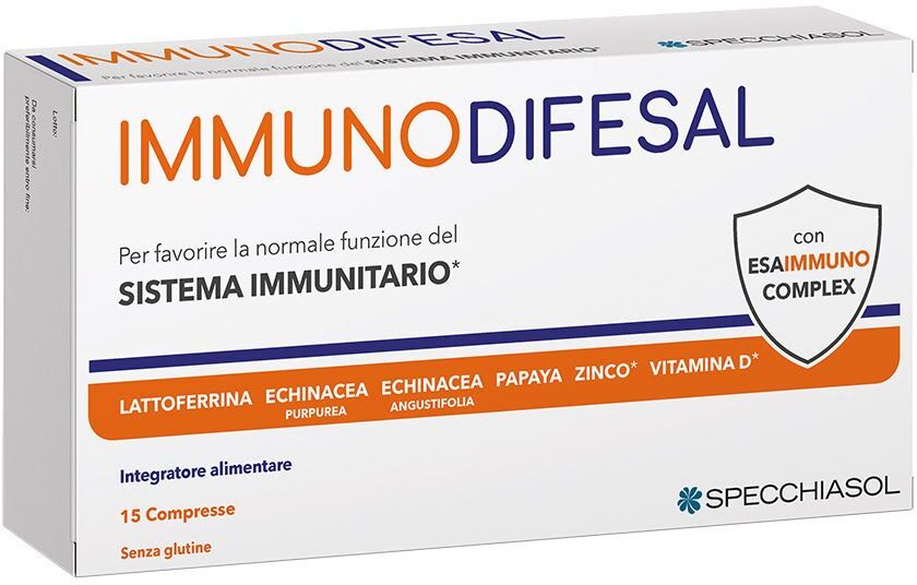 Specchiasol Immunodifesal Integratore Difese Immunitarie 15 Compresse