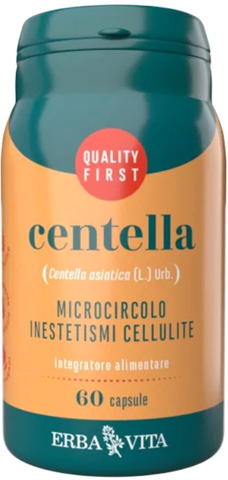 Erba Vita Centella Integratore Microcircolo 60 Capsule