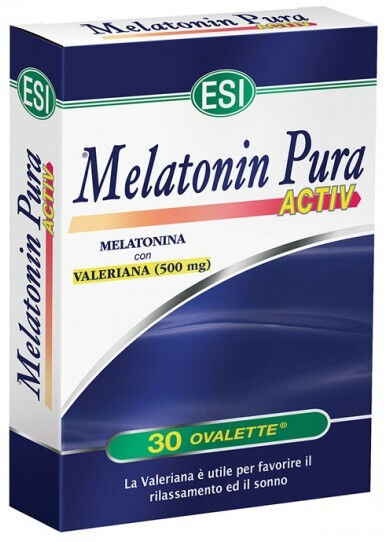 Esi Melatonin Pura Activ 30 Ovalette