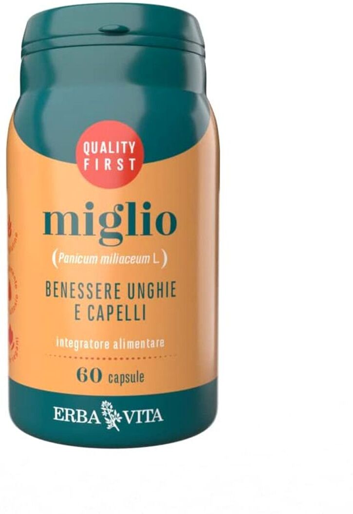 Erba Vita Miglio Integratore Unghie E Capelli 60 Capsule