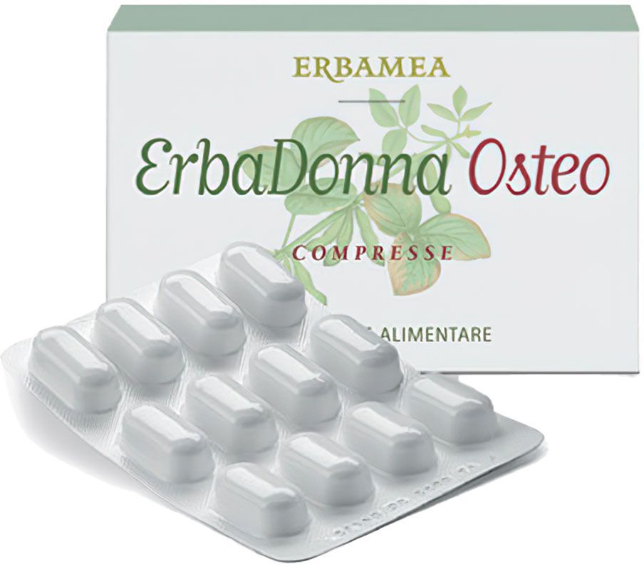 Erbamea Erbadonna Osteo Integratore Ossa Donna 24 Compresse