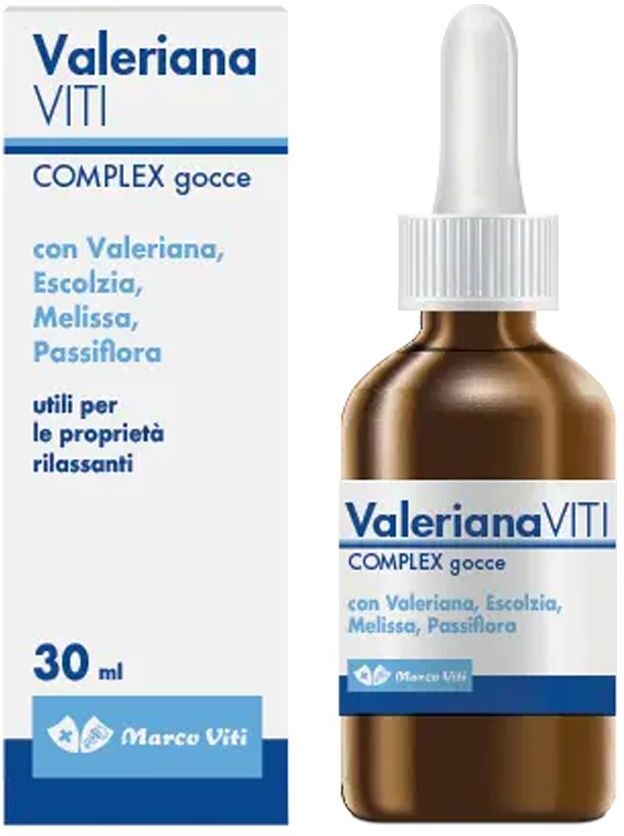 Marco Viti Valeriana Viti Complex Gocce Integratore Sonno 30ml