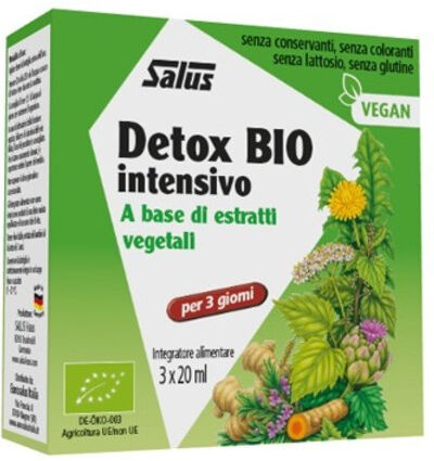 Salus Haus Detox Bio Intensivo 3 Flaconcini 20ml