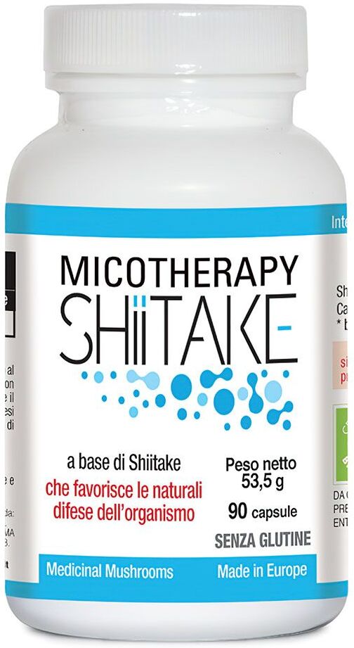 Micotherapy Shiitake Integratore Difese Immunitarie 90 Capsule