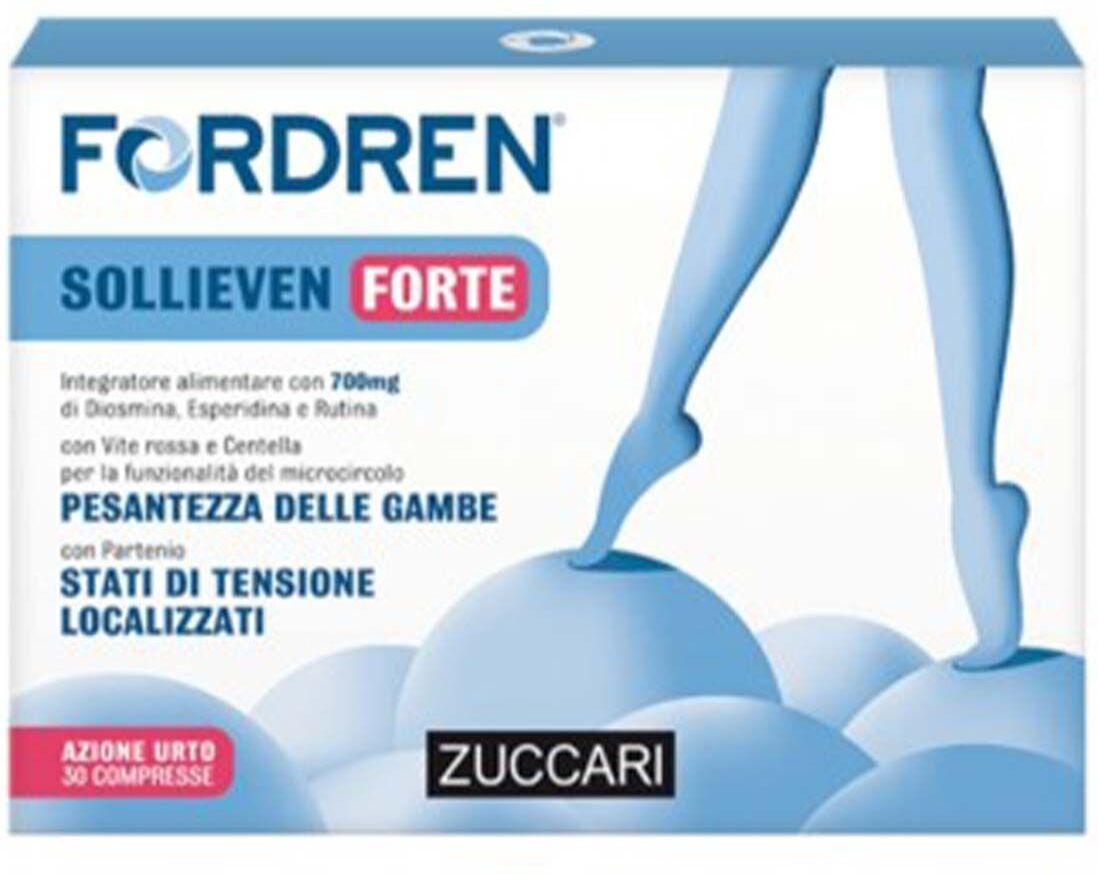 Zuccari Fordren Sollieven Forte Integratore 30 Compresse