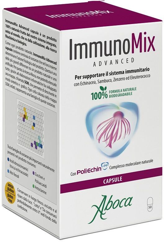 Aboca Immunomix Advanced Integratore Sistema Immunitario 50 Capsule