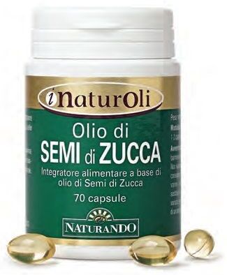 Naturando Olio Di Semi Di Zucca Integratore 70 Capsule