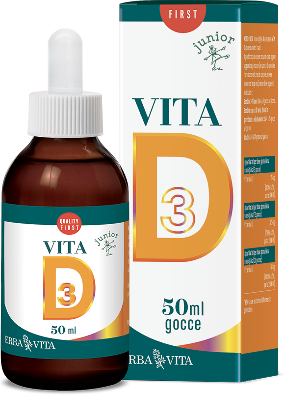 Erba Vita Vita D Gocce Integratore Vitamina D 50ml