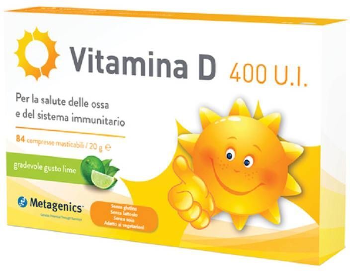 Metagenics Vitamina D 400 Ui Integratore Di Vitamina D 84 Compresse