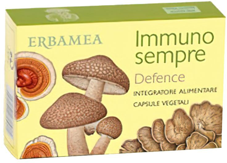 Erbamea Immunosempre Defence Integratore Difese Immunitarie 24 Capsule