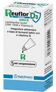 Reuflor D3 Gocce Integratore Fermenti Lattici 5ml