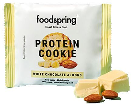 Foodspring Protein Cookie Cioccolato Bianco E Mandorle 50g