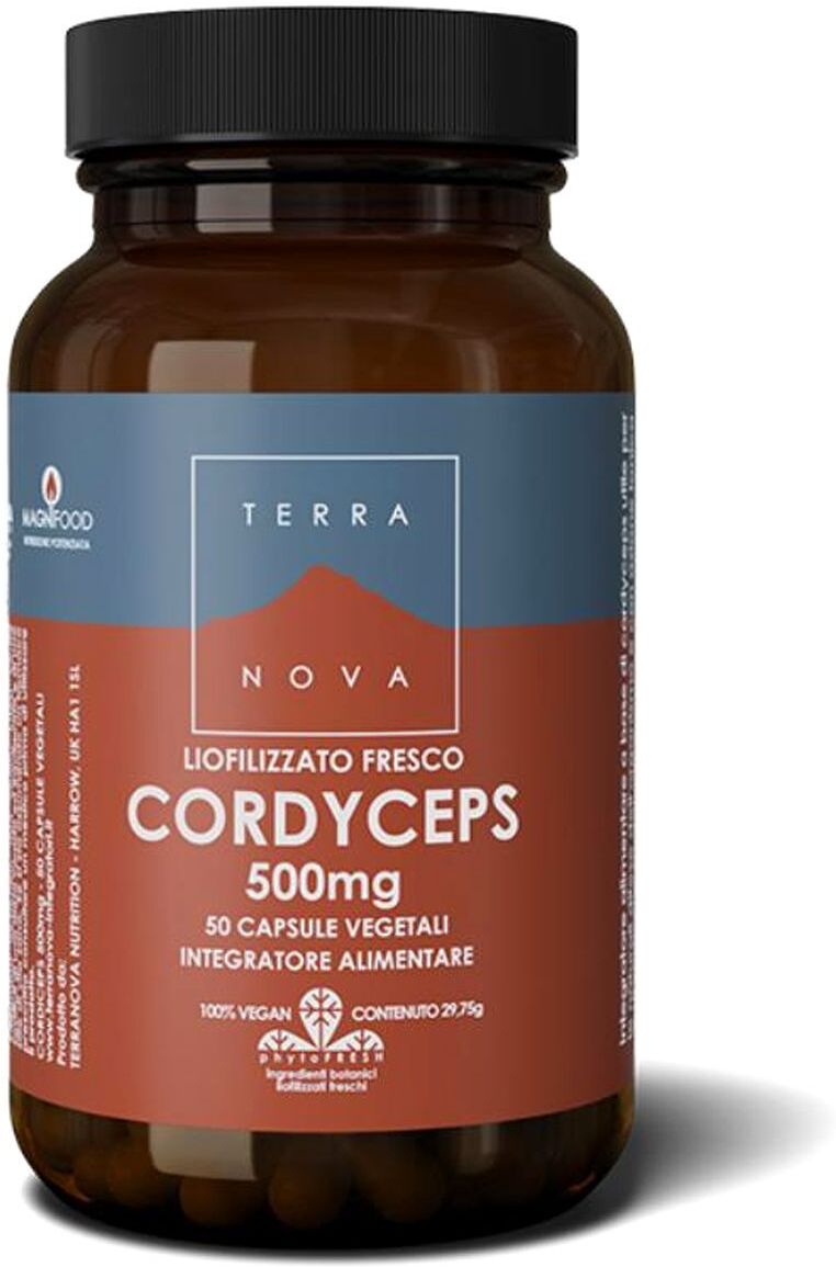 Terranova Cordyceps Integratore Per Lo Stress 50 Capsule