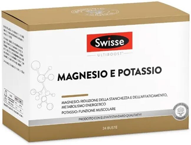 Swisse Magnesio Potassio Integratore Energetico 24 Bustine