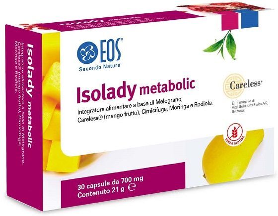 Eos Isolady Metabolic 700mg Integratore 30 Capsule