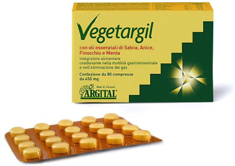 Argital Vegetargil Integratore Intestino 80 Compresse