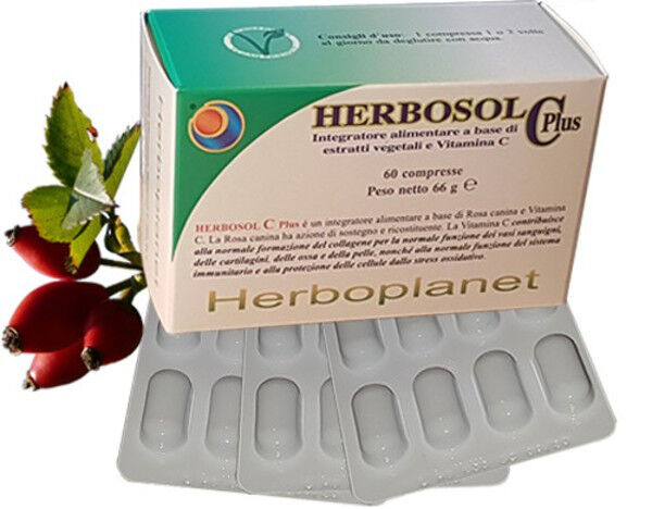 Herboplanet Herbosol C Plus Integratore Alimentare 60 Compresse