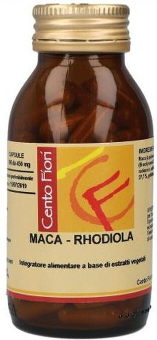 Cento Fiori Maca Rhodiola 100 Capsule Vegetali