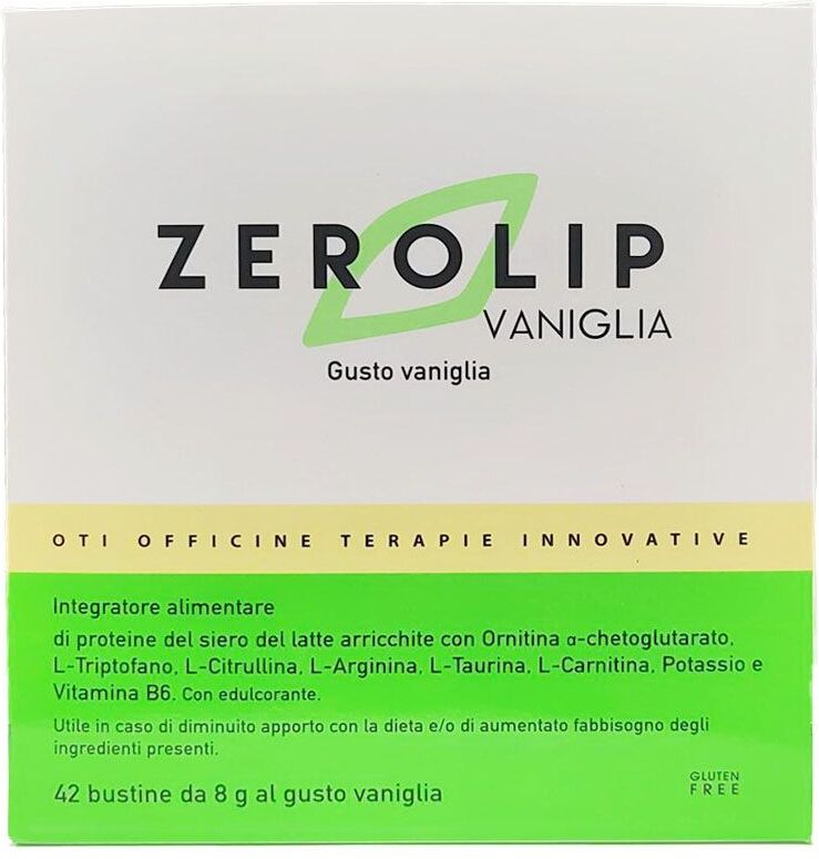 Oti Zerolip Integratore Proteine Gusto Vaniglia 42 Bustine