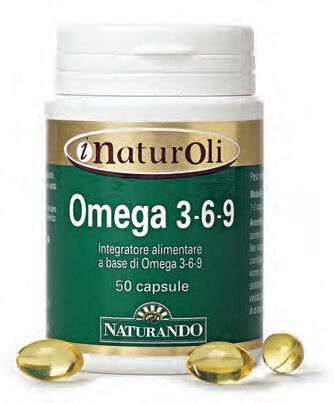 Naturando Omega 3-6-9 Integratore 50 Capsule