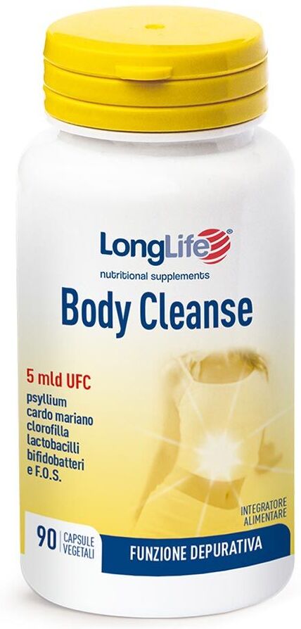 Longlife Body Cleanse Integratore Depurativo 90 Capsule