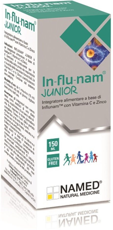 Named Influnam Junior Integratore Difese Immunitarie 150ml