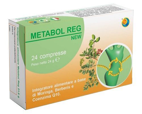 Herboplanet Metabol Reg New Integratore Controllo Peso 24 Compresse