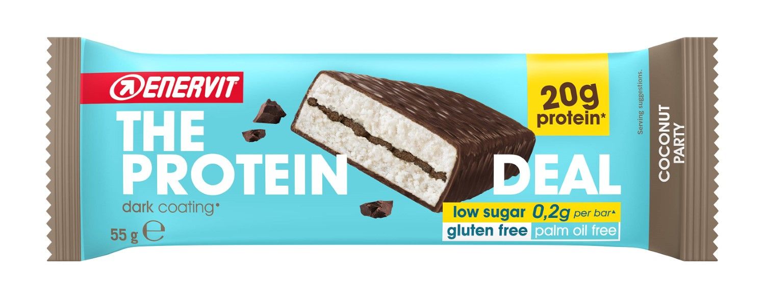 Enervit The Protein Deal Bar Barretta Proteica Gusto Coconut Party 55g
