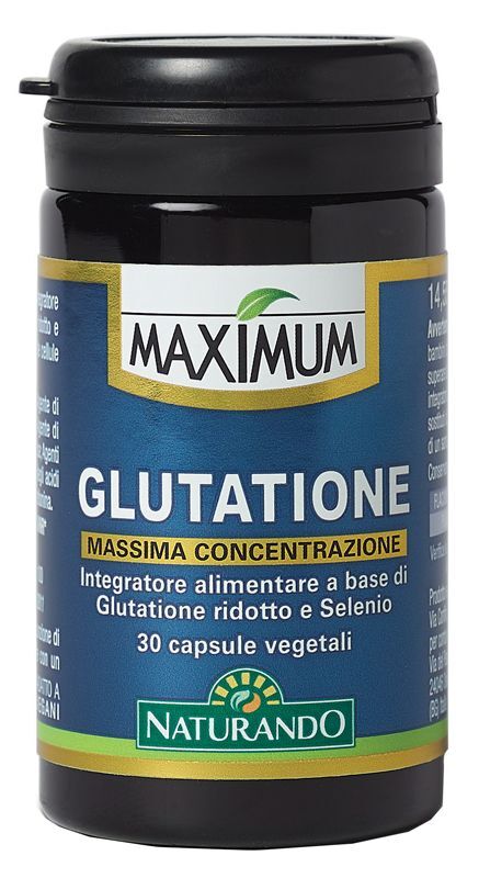 Naturando Maximum Glutatione Integratore Antiossidante 30 Capsule