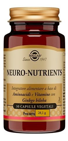 Solgar Neuro-nutrients Integratore Sistema Nervoso 30 Capsule Vegetali