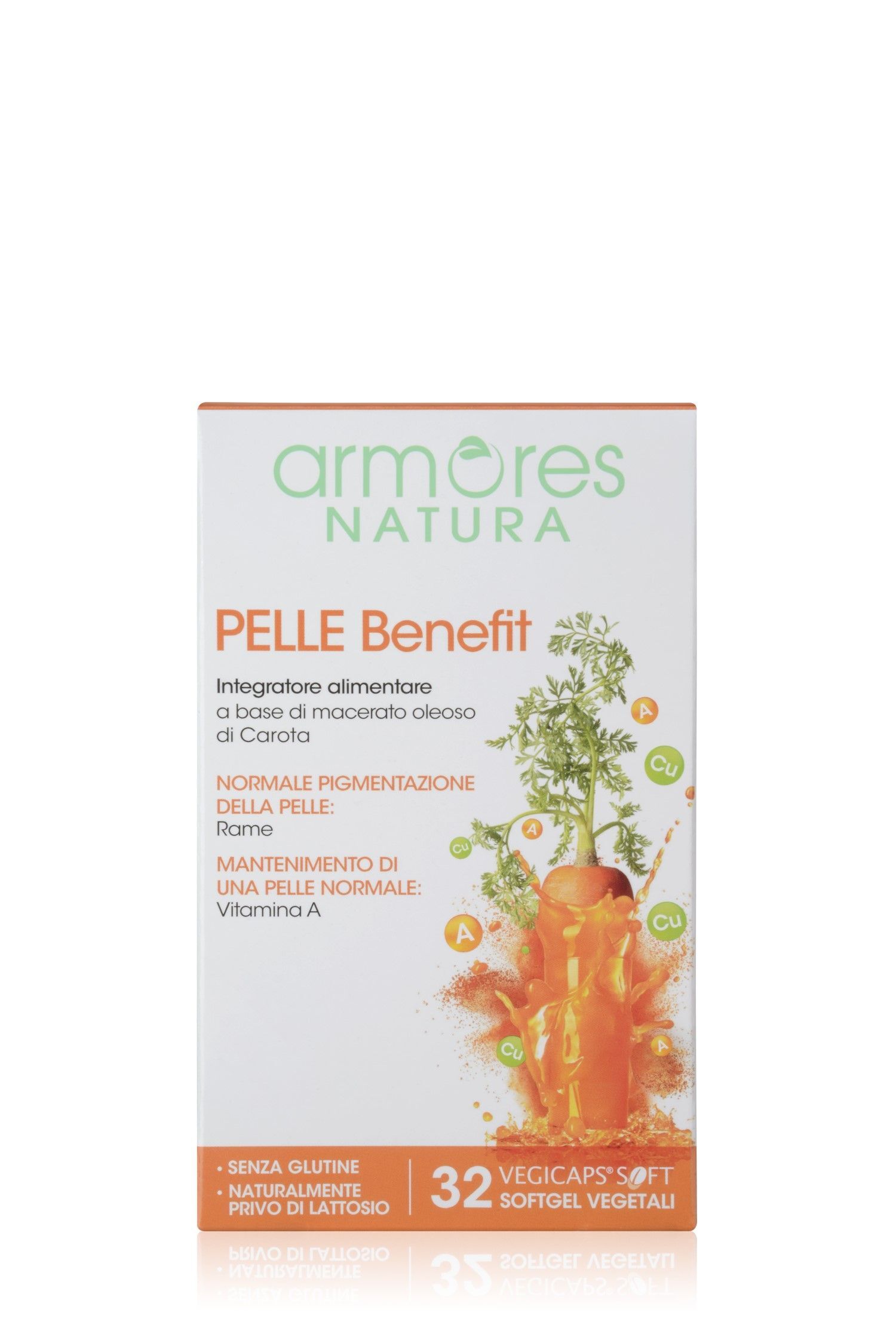 Armores Natura Integratore Pelle Benefit 32 Softgel Vegetali