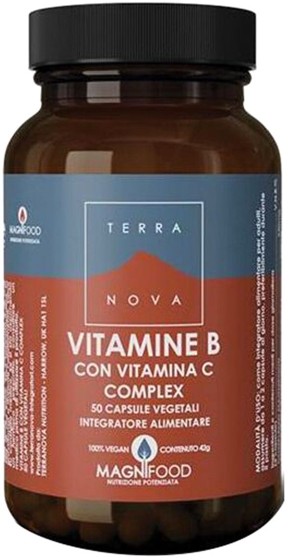 Terranova Complesso Vitamine B+c Integratore Energetico  50 Capsule