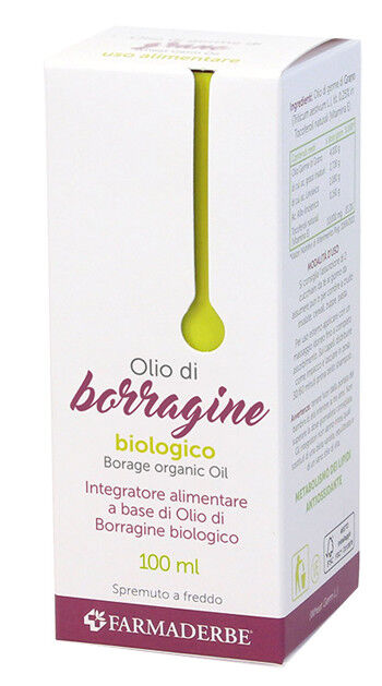 Farmaderbe Olio Di Borragine Bio 100ml